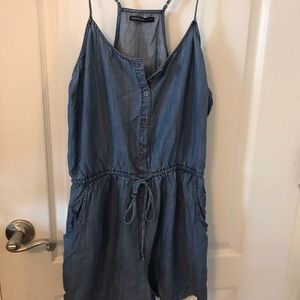 Soft denim romper size L